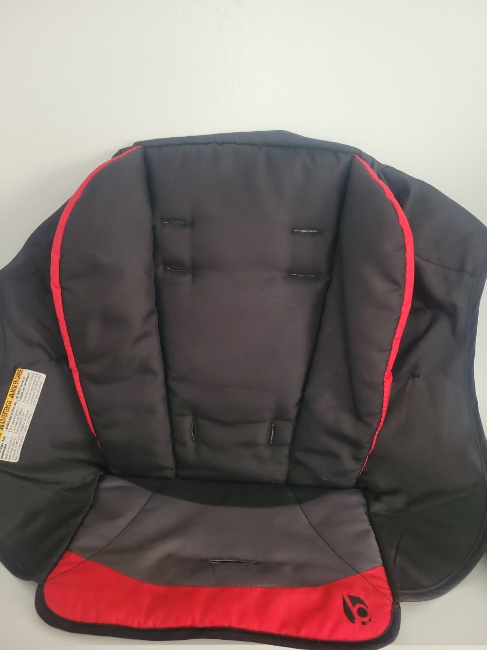 Baby Trend Sit N Stand Double Stroller Rear Side Seat Cover Cushion Pad Gray Red